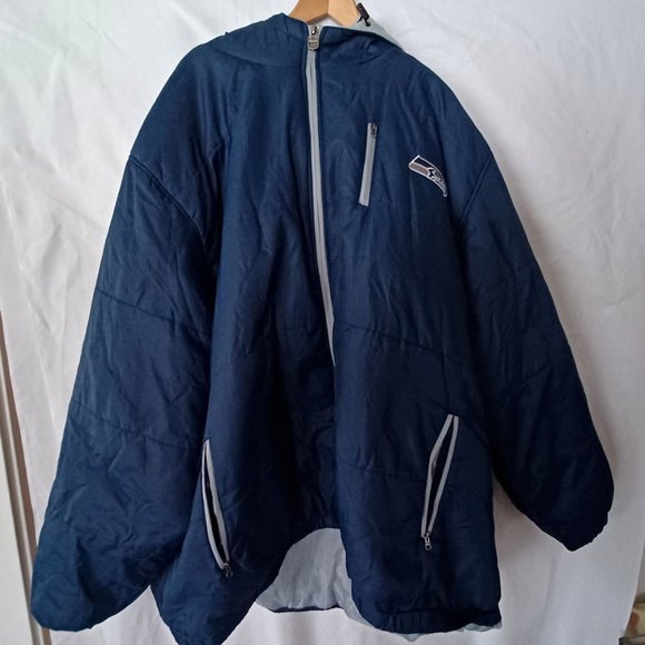 NFL Pro-Line Seattle Seahawks 6XL Winter Coat - Picture 5 of 8